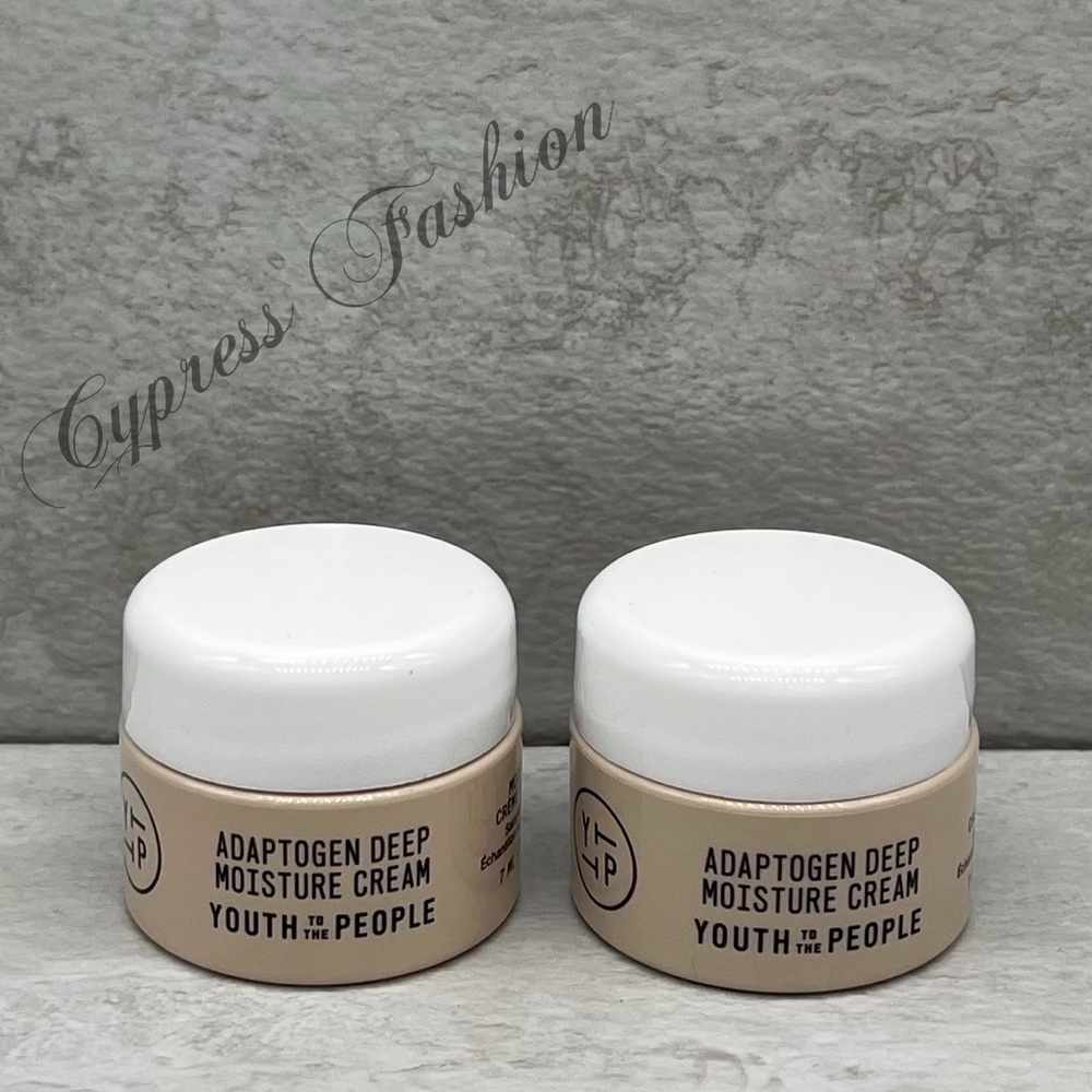 🎊 $7 Two Youth to the People Adaptogen Deep Moisture Creams